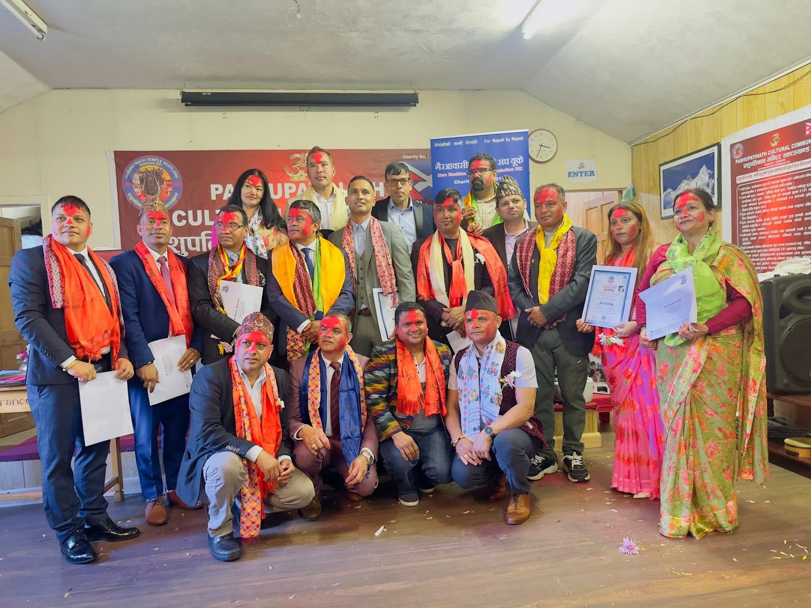 NRNA Scotland cultural recognition ceremony